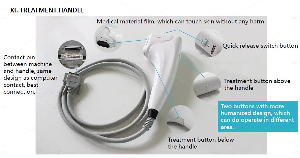 10000 Shots 3D Hifu 11 Lines Wrinkle Removal Noble Laser